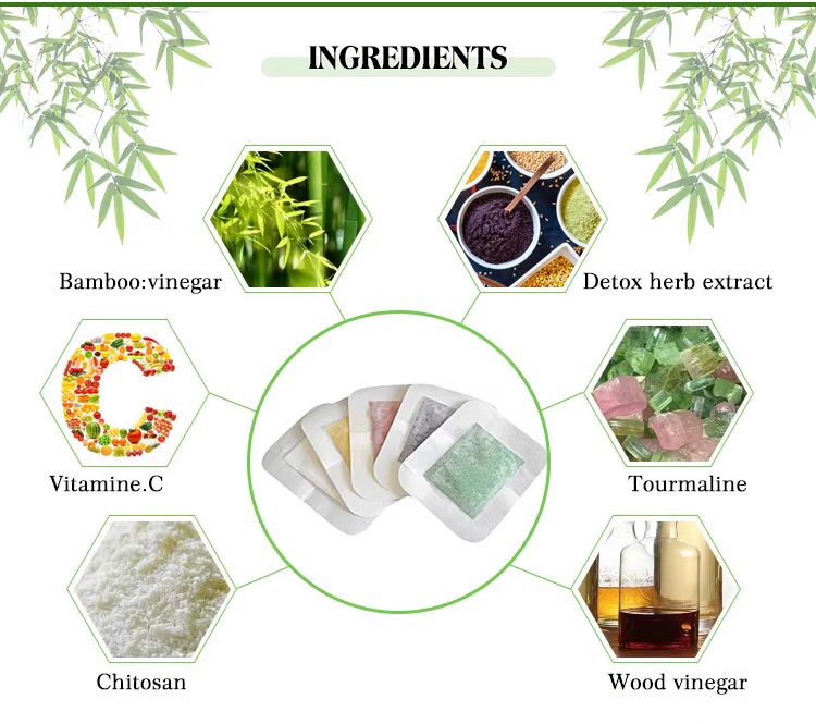 Patchs Détox Pour Les Pieds: Lots De 10, A Base De Plantes Naturelle, Efficace Pour 5 Jours, Améliore Le Sommeil, Soulage La Fatique Des Pieds