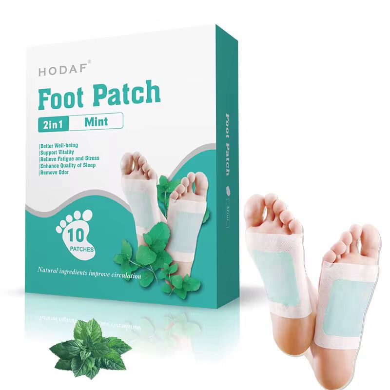 Patchs Détox Pour Les Pieds: Lots De 10, A Base De Plantes Naturelle, Efficace Pour 5 Jours, Améliore Le Sommeil, Soulage La Fatique Des Pieds