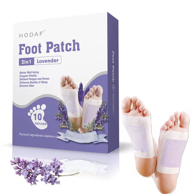 Patchs Détox Pour Les Pieds: Lots De 10, A Base De Plantes Naturelle, Efficace Pour 5 Jours, Améliore Le Sommeil, Soulage La Fatique Des Pieds